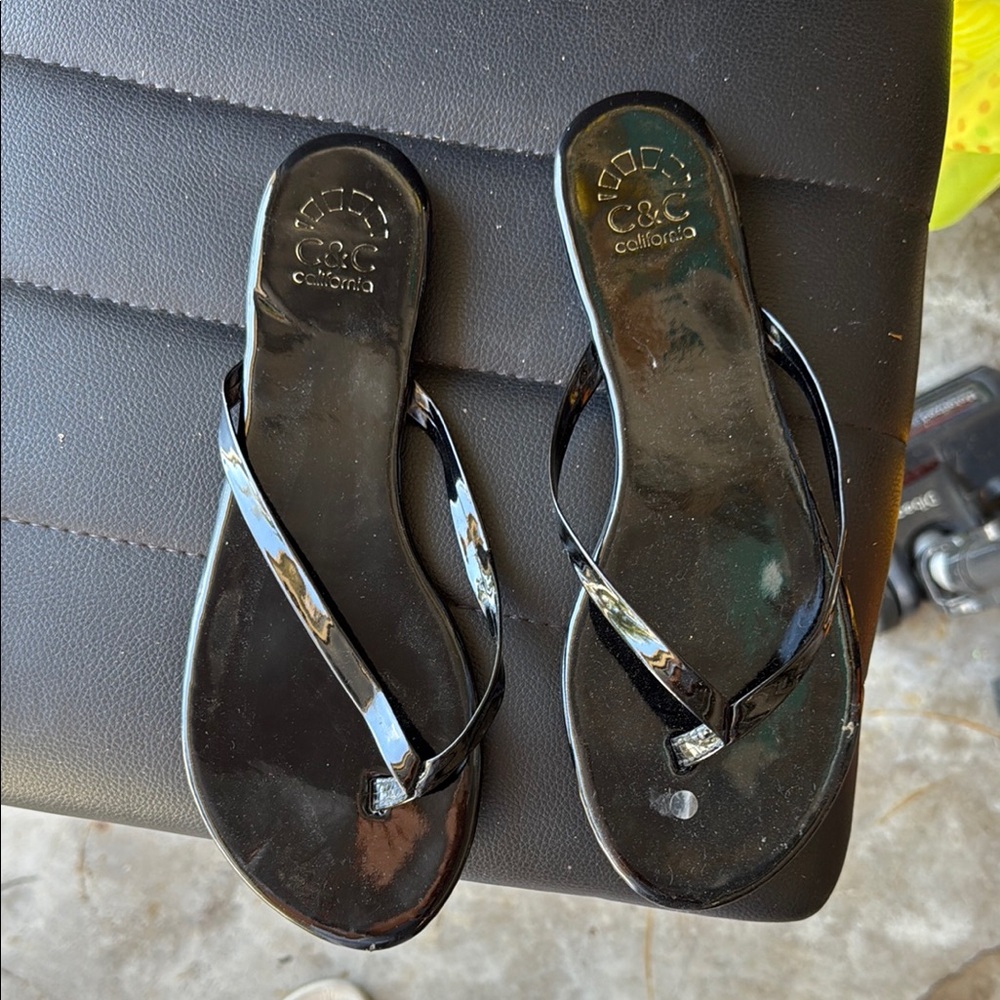 C&C California Black Sandals with Sleek Design